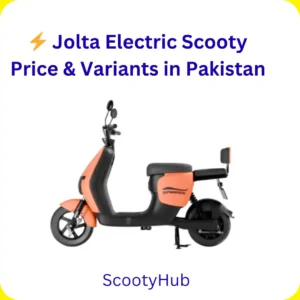 Read more about the article Jolta Electric Scooty Price & Variants in Pakistan