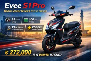 Read more about the article Evee S1 Pro Electric Scooter Price, Specifications & Reviews