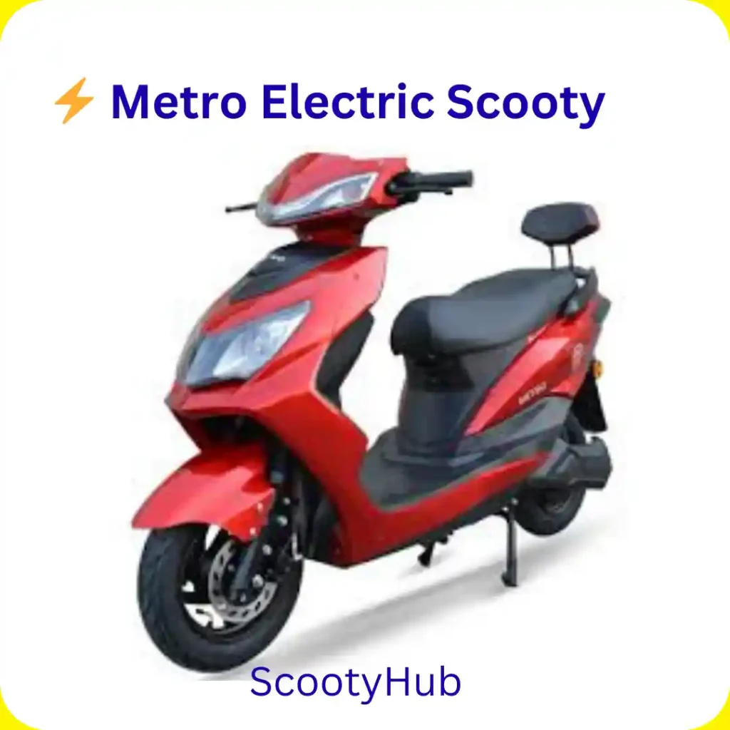 Metro Electric Scooty-Electric Scooty for Women