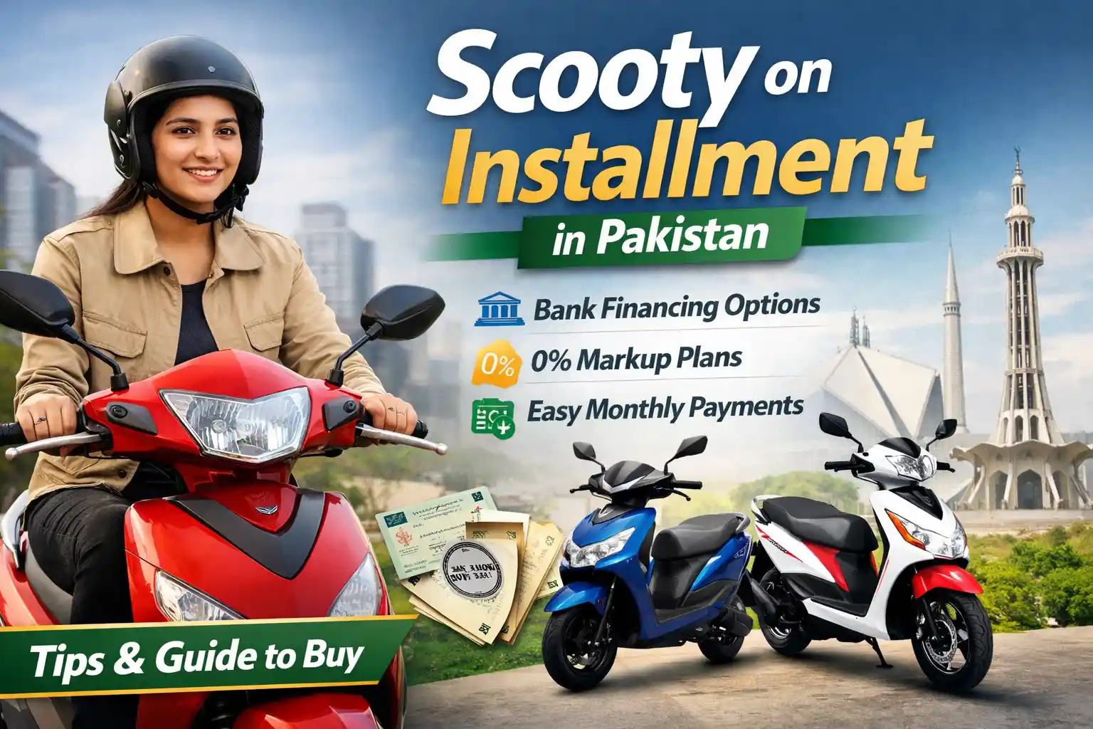 Read more about the article Scooty on Installment in Pakistan: Best Options for Students & Professionals