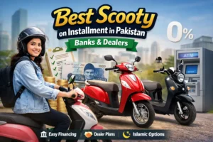 Read more about the article Best Scooty on Installment in Pakistan – Banks & Dealers (Complete Guide)