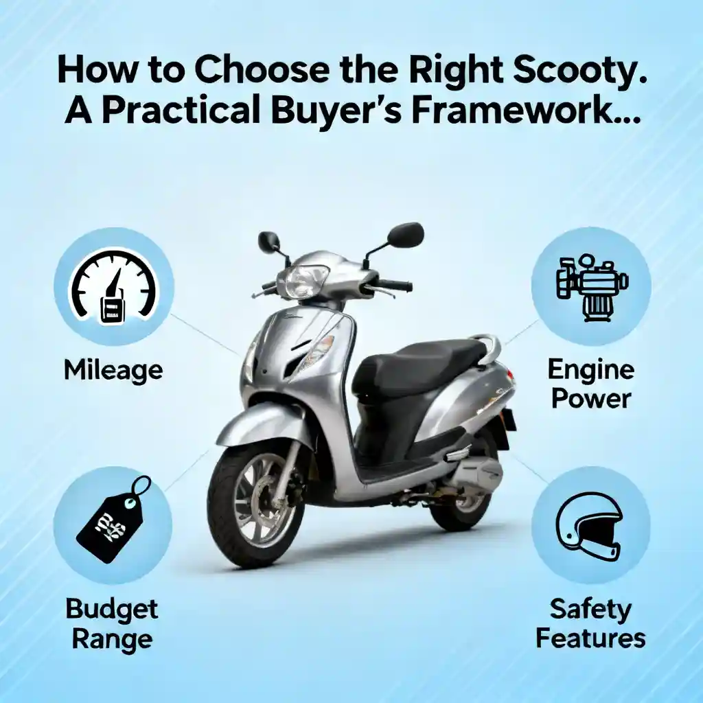 Read more about the article How to Choose the Right Scooty: A Practical Buyer’s Framework