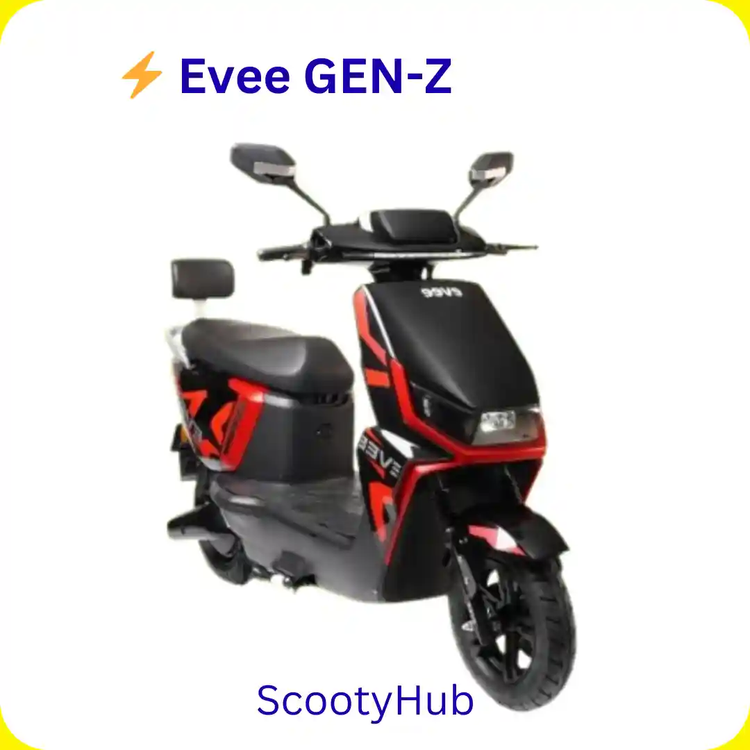 Read more about the article Evee GEN-Z Electric Scooty – Price, Specs, Range & Overview