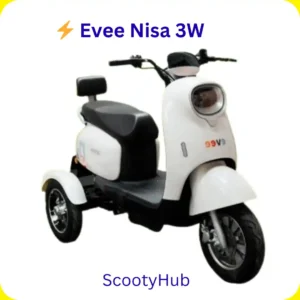 Read more about the article Evee Nisa 3W Electric Scooty in Pakistan – Price, Specifications, & Expert Review