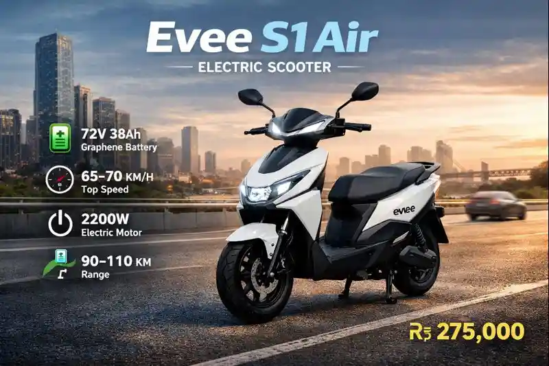 Evee S1 Air Specifications
