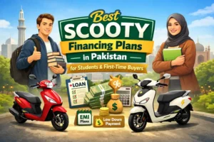 Read more about the article Best Scooty Financing Plans in Pakistan for Students & First-Time Buyers