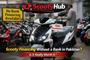 Read more about the article Scooty Financing Without a Bank in Pakistan: What Dealers Don’t Tell You