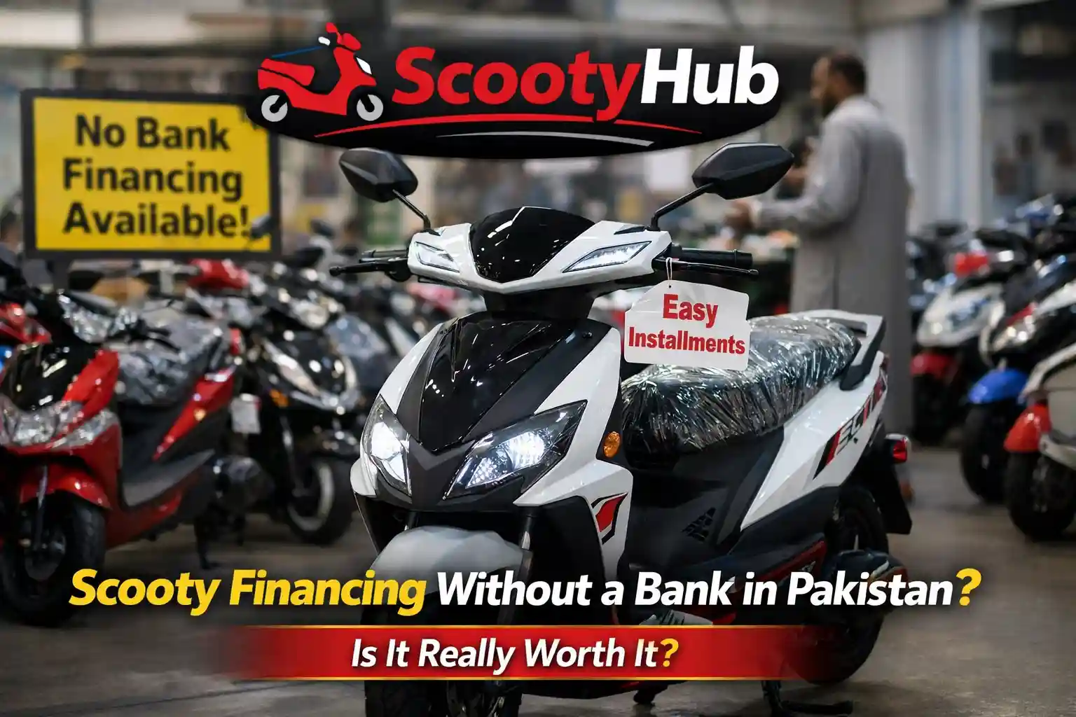 Read more about the article Scooty Financing Without a Bank in Pakistan: What Dealers Don’t Tell You