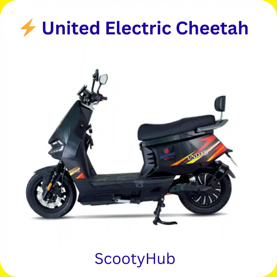 Read more about the article United Electric Cheetah 1200W Electric Scooty Review