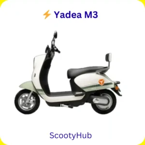 Read more about the article Yadea M3 Electric Scooty Review – Specs, Range, Performance & Value